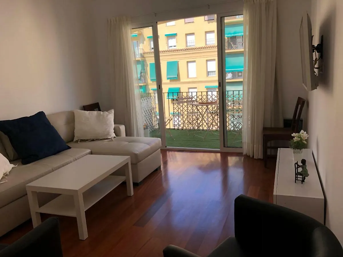 דירה Apartamento Malagueta 1 Linea Playa Centro מאלגה