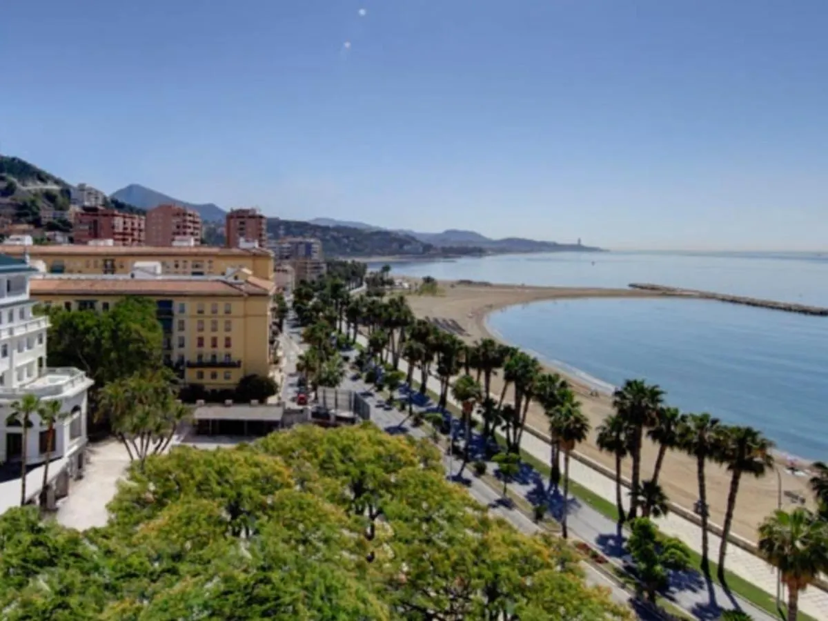 Διαμέρισμα Apartamento Malagueta 1 Linea Playa Centro Μάλαγα